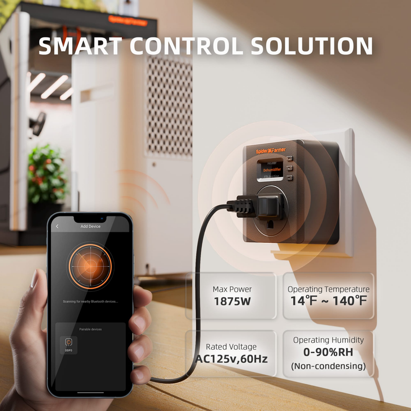 Load image into Gallery viewer, Spider Farmer - S-Station Smart Plug Timer – WiFi & Bluetooth Grow Automation Outlet