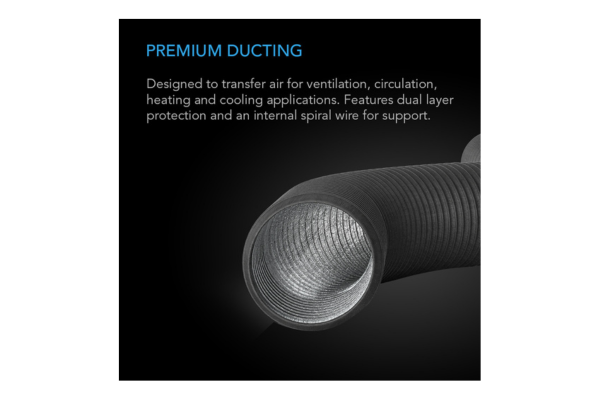 AC INFINITY 6" Flexible Four Layer Ducting 25'