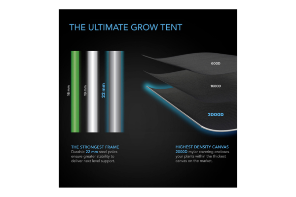AC Infinity - CLOUDLAB 894 Advance Grow Tent (8'x4')