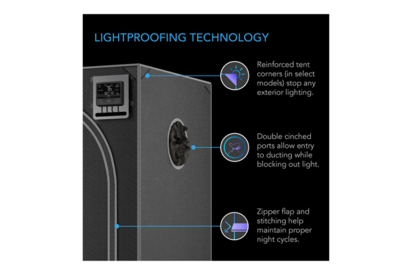 AC Infinity - CLOUDLAB 894 Advance Grow Tent (8'x4')