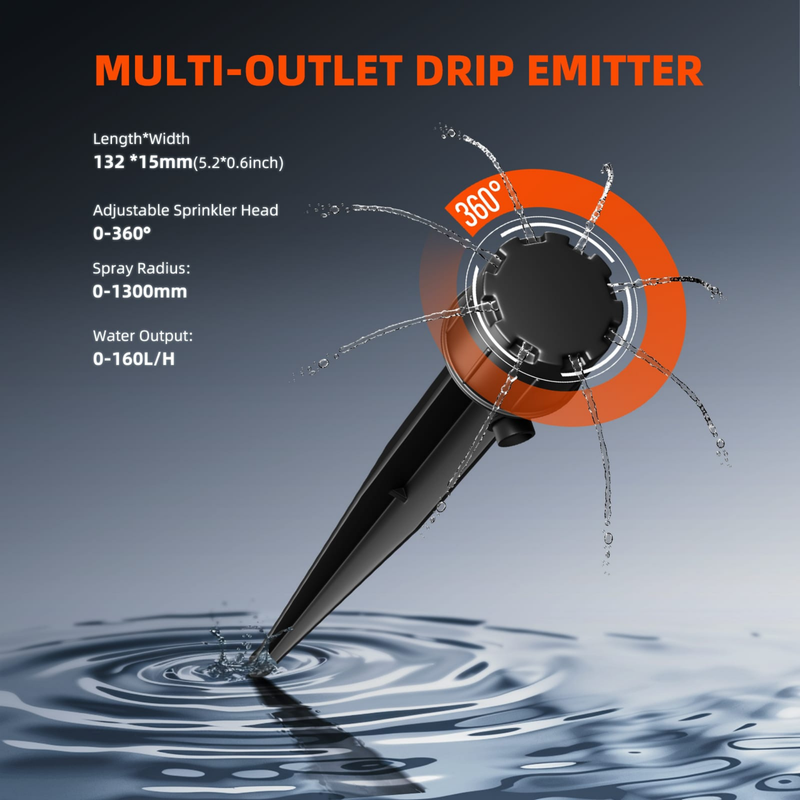 Load image into Gallery viewer, Spider Farmer - Automatic Drip Irrigation System with Pump & 8 Drip Emitters