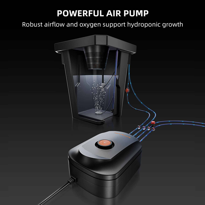 Load image into Gallery viewer, Spider Farmer - 7 Gallon DWC Hydroponic System with Top Drip Kit – 4 Buckets