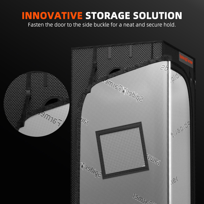 Load image into Gallery viewer, Spider Farmer - 2x4 Grow Tent – 1680D Indoor Grow Tent with Observation Window