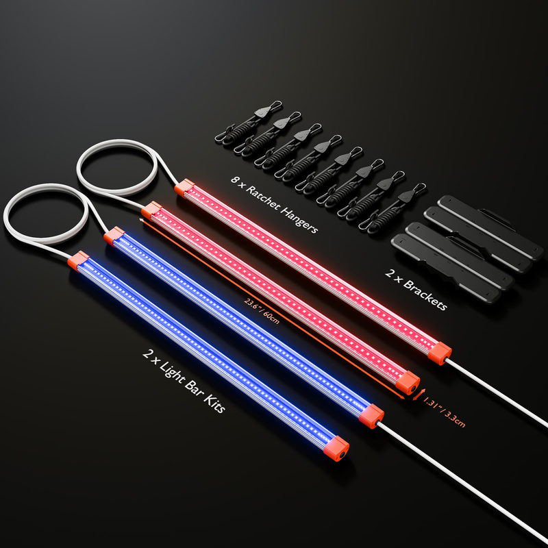 Load image into Gallery viewer, Spider Farmer - UV30 & IR16 Supplemental LED Light Bars – UV & IR Grow Boost