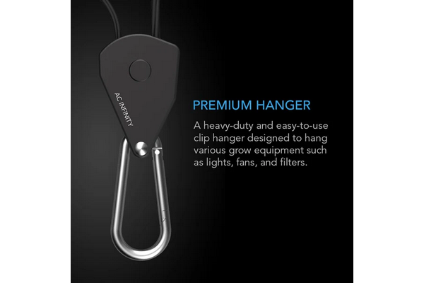Load image into Gallery viewer, AC Infinity - Heavy Duty Adjustable Rope Hanger (2 Pack) - 150 lbs, 8 Ft for Grow Equipment