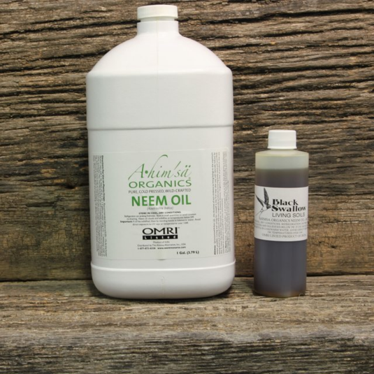 Ahimsa Organics Neem Oil (8oz) β Cold Pressed & Natural Pest Control & Plant Health