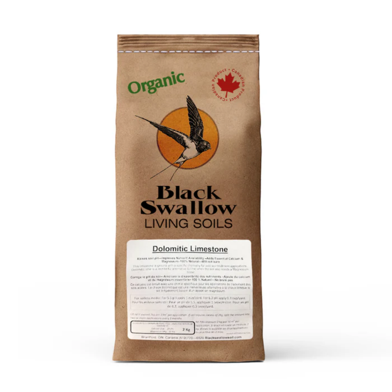 Load image into Gallery viewer, Black Swallow - Dolomitic Limestone (4.4lbs) – Calcium & Magnesium for Soil pH Balance & Health