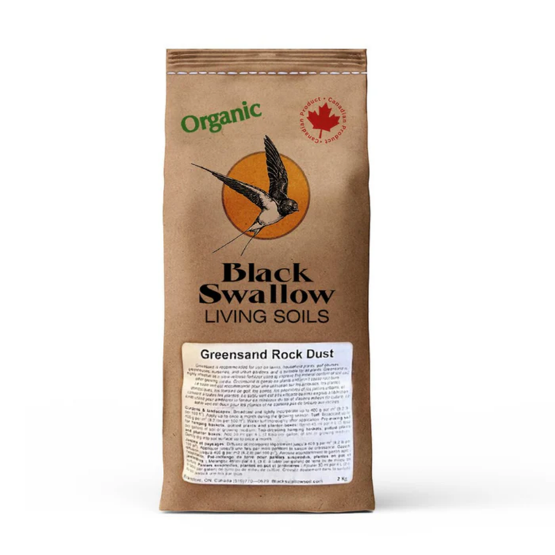 Load image into Gallery viewer, Black Swallow - Greensand Rock Dust (2kg) – Organic Mineral Supplement for Soil Health