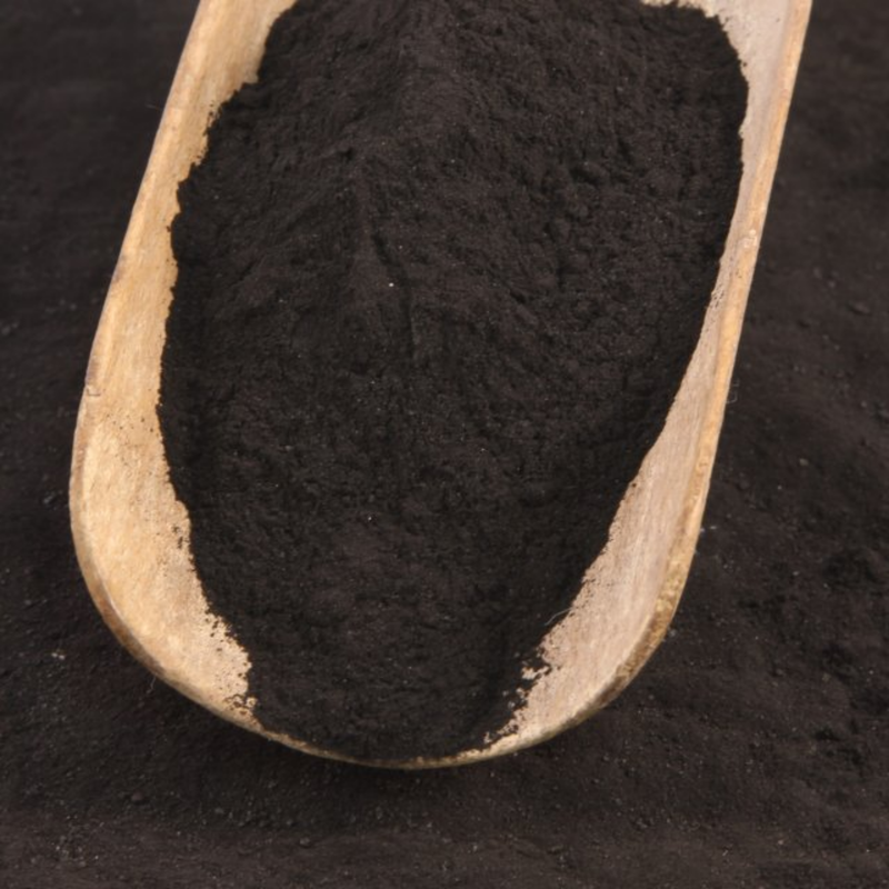 Load image into Gallery viewer, Black Swallow - Humic Acid 80% (0-0-5) Powder – Water-Soluble Soil Enhancer (1lb)