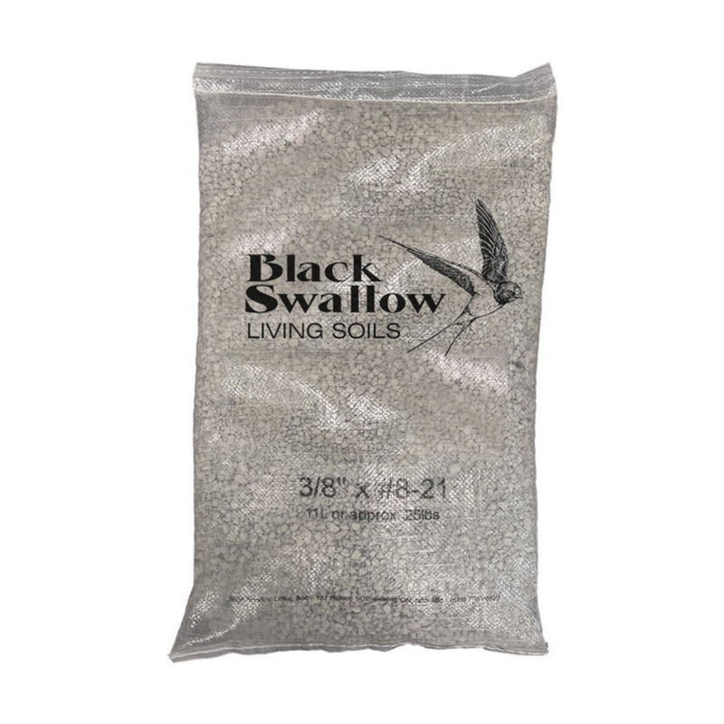 Load image into Gallery viewer, Black Swallow - Pumice Stone 3/8" X #8-21 (3Gal) – Aeration & Moisture Retention for Garden Soil