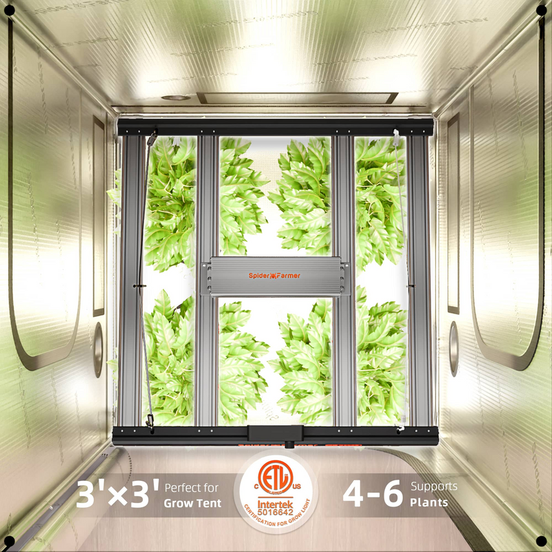 Load image into Gallery viewer, Spider Farmer - G4500 320W LED Grow Light – App Controlled Full Spectrum 2x4