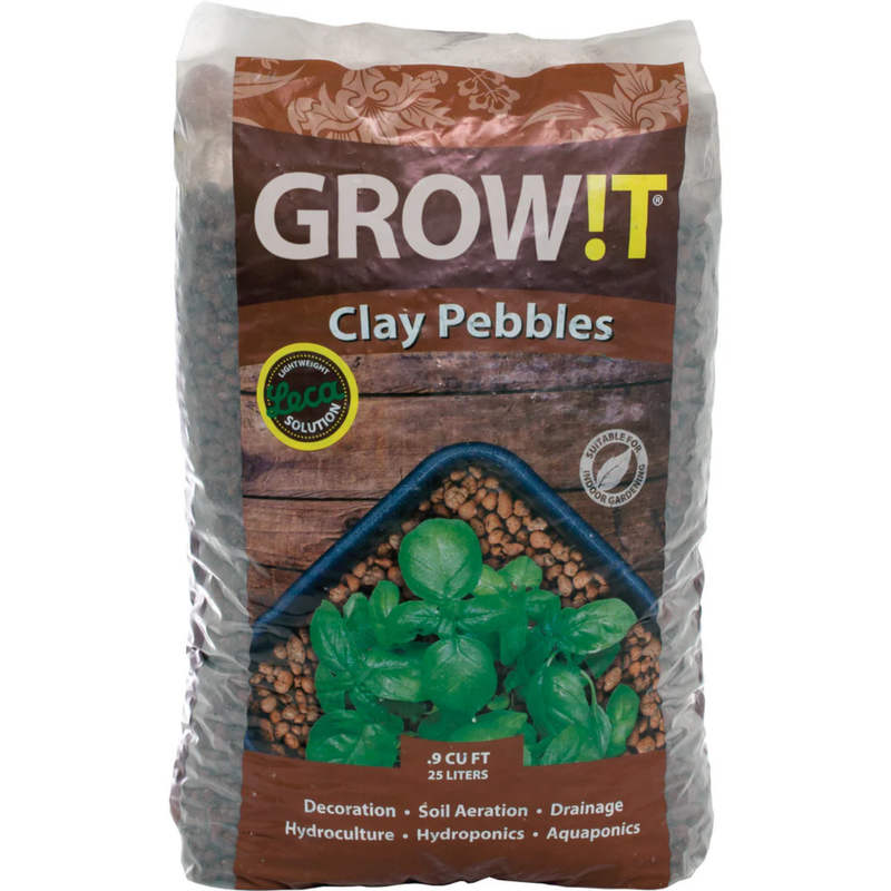 Load image into Gallery viewer, GROW!T - Clay Pebbles - Premium Hydroponic & Aquaponic Growing Medium