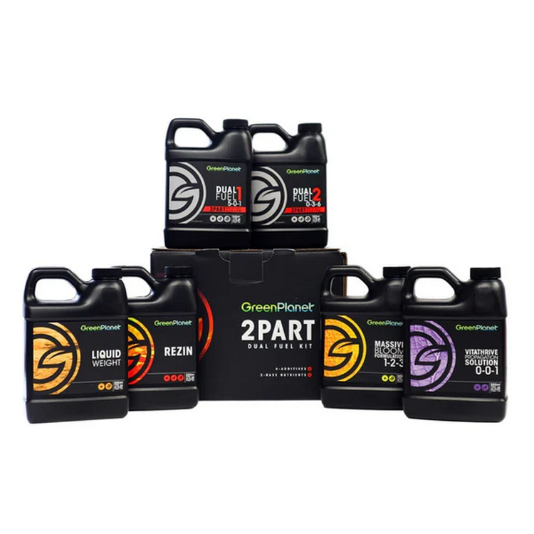 Load image into Gallery viewer, Green Planet - 2 Part Dual Fuel Starter Bundle – Complete Nutrient Solution