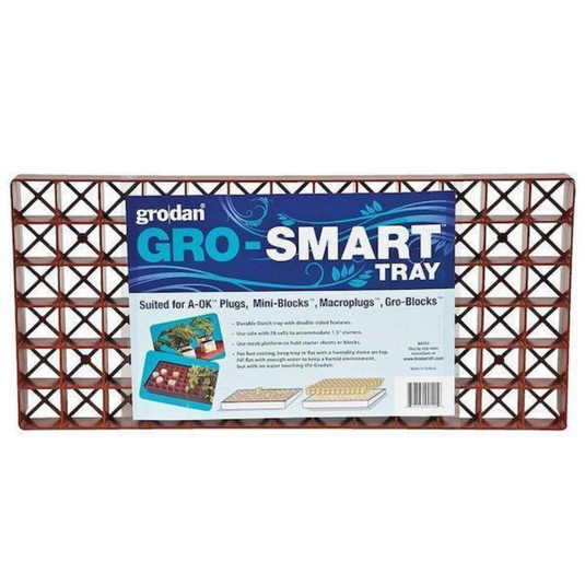 Grodan - Gro-Smart Tray Insert - Versatile and Durable for Optimal Plant Starts