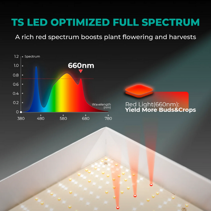 Load image into Gallery viewer, Mars Hydro - TS1000 150W LED Grow Light, Full Spectrum, Dimmable - 2.5x2.5 ft Coverage