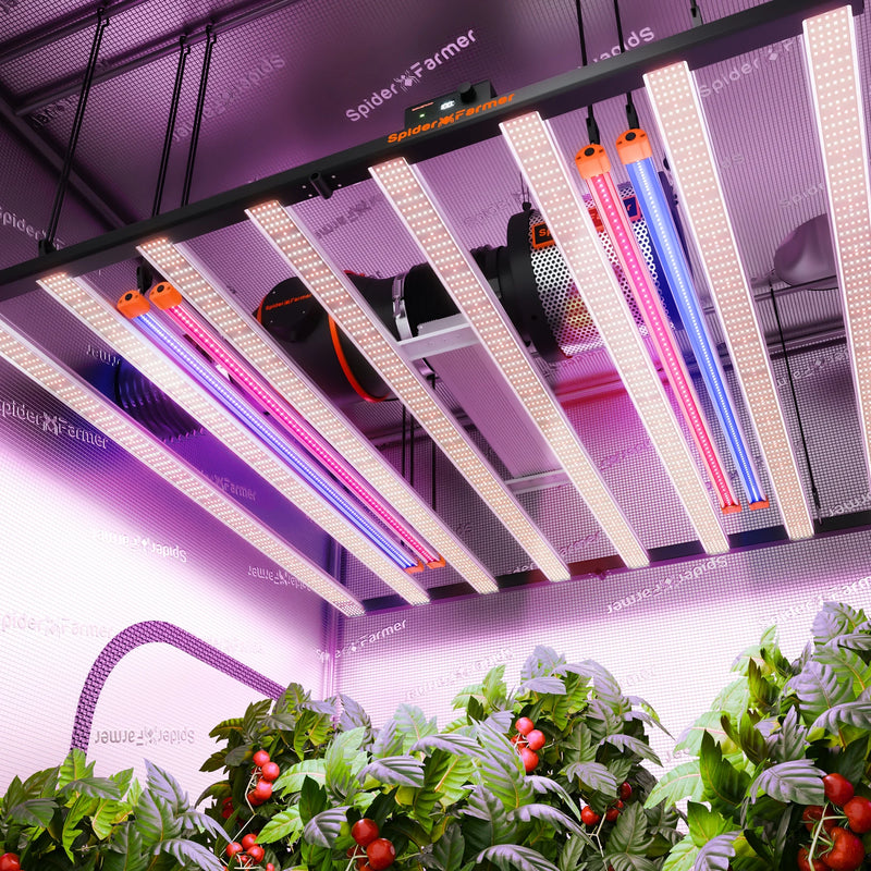 Load image into Gallery viewer, Spider Farmer - UV60 & IR30 Supplemental LED Grow Light Bars ā UV & IR Boost