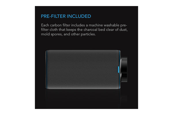 Load image into Gallery viewer, AC Infinity - Charcoal Carbon Filter - Premium Odor Control - 4", 6", 8" Sizes