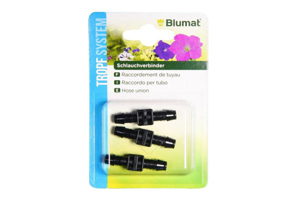Load image into Gallery viewer, Blumat - Hose Union Connector (8mm to 8mm) - Durable Drip Tubing Joiner