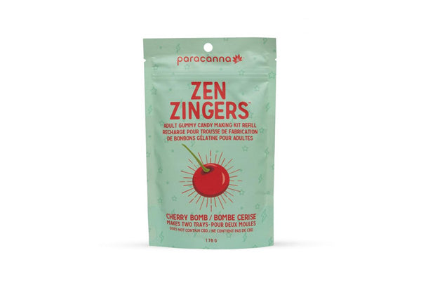 Zen Zingers - Cherry Bomb Cannabis Gummy Mix Refill