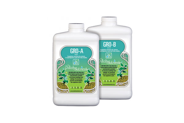 Dutch Nutrient Formula GRO A & B Set