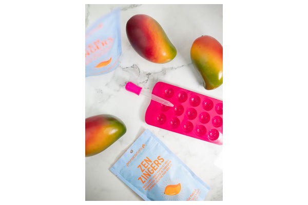 Load image into Gallery viewer, Zen Zingers - Mega Mango Cannabis Gummy Mix Refill - Make 30 Gummies