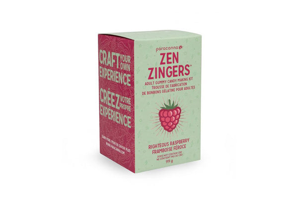 Zen Zingers - Righteous Raspberry Cannabis Gummy Making Kit