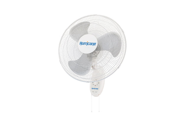 Hurricane Classic Oscillating Wall Mount Fan (16")