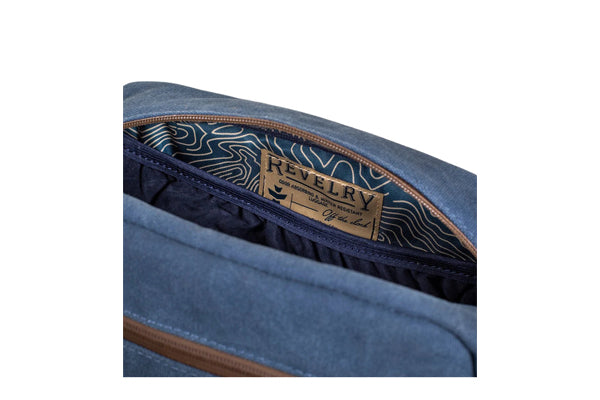Load image into Gallery viewer, Revelry - The Stowaway Toiletry Kit (Black) - Smell Proof & Water Resistant Travel Bag