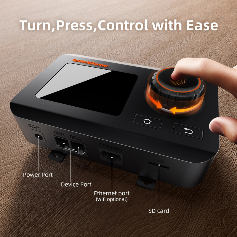 Load image into Gallery viewer, Spider Farmer - GGS Grow Tent Climate Controller Kit – Temp, Humidity &amp; VPD Monitoring
