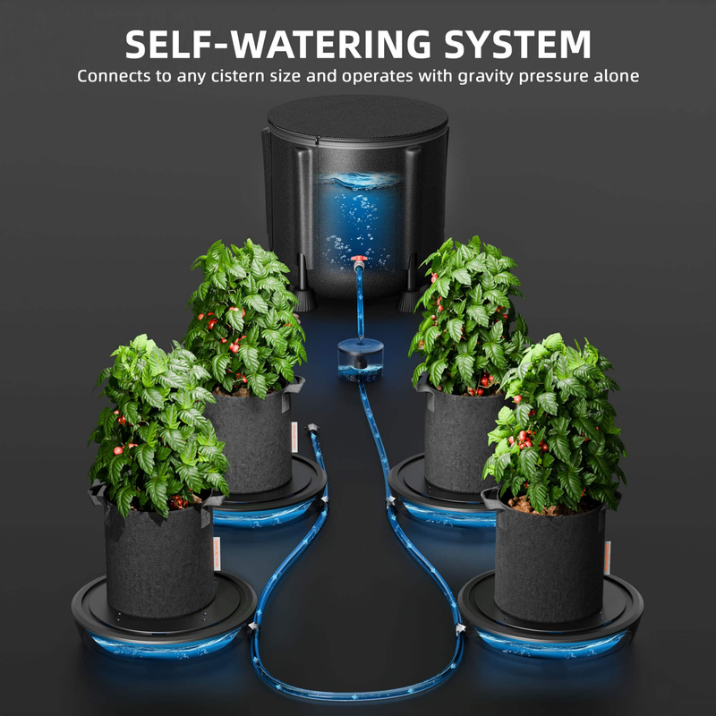Load image into Gallery viewer, Spider Farmer - Gravity-Fed Self-Watering System Kit for Grow Tents (4 Pots)
