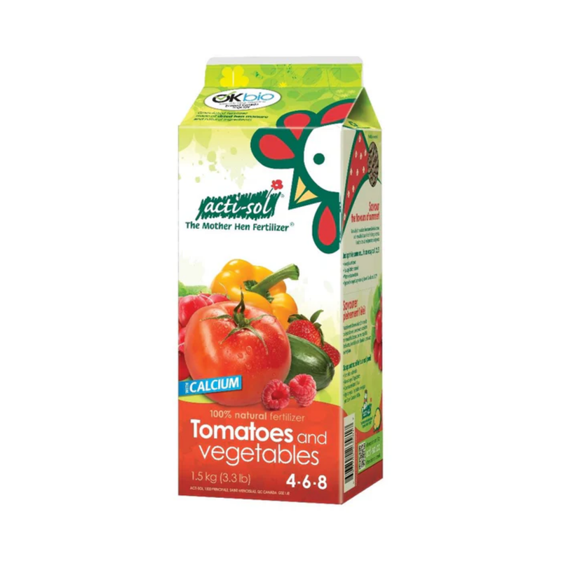 Load image into Gallery viewer, Acti-Sol Tomatoes &amp; Vegetables Organic Fertilizer 4-6-8
