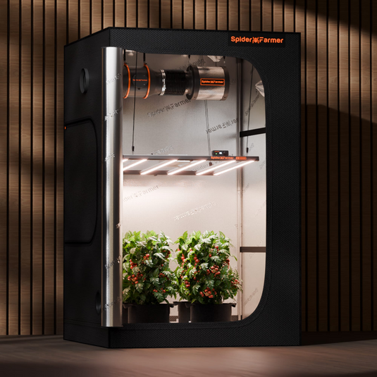 Spider Farmer - G5000 480W LED Grow Light – App Controlled Full Spectrum 4x4