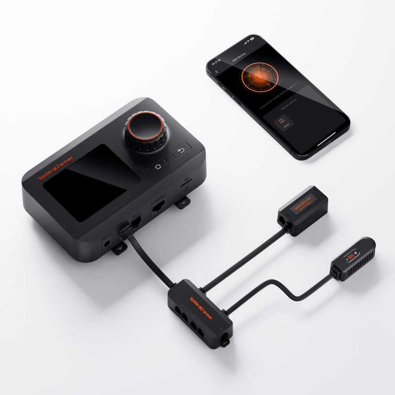 Load image into Gallery viewer, Spider Farmer - GGS Grow Tent Climate Controller Kit – Temp, Humidity &amp; VPD Monitoring
