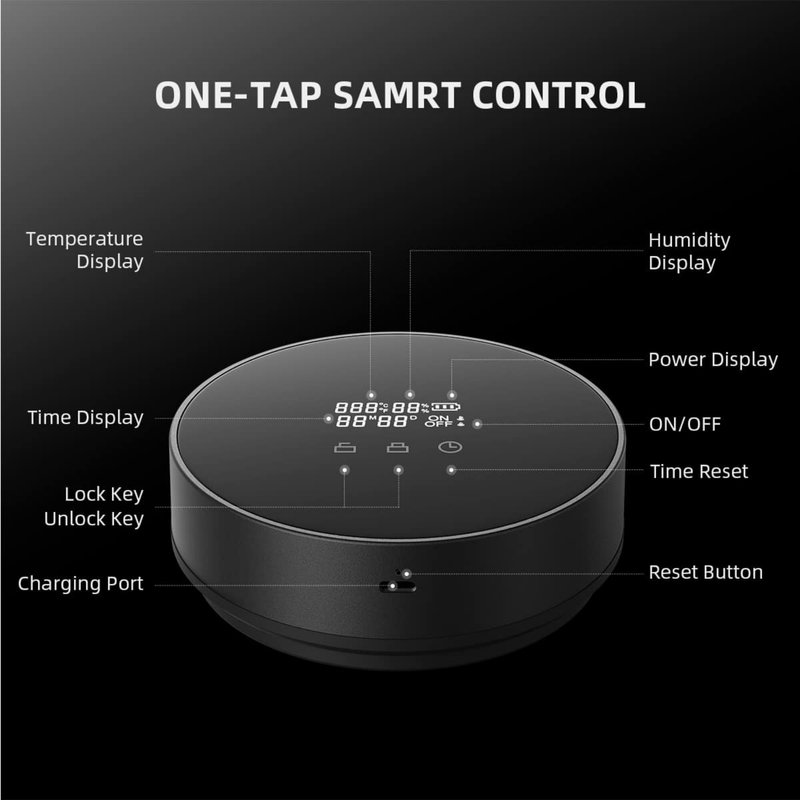 Load image into Gallery viewer, Spider Farmer - 2L Auto-Cure Smart Jar with Vacuum Lid &amp; 62% Humidity Packs
