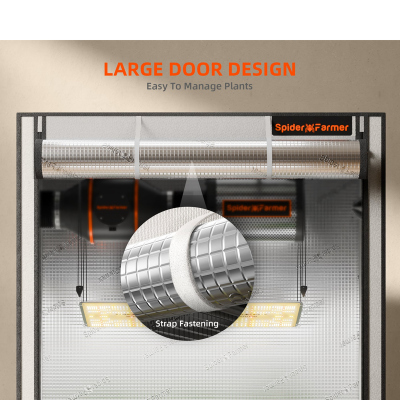 Load image into Gallery viewer, Spider Farmer - 2x2 White Grow Tent 2000D Indoor Seedling Grow Tent
