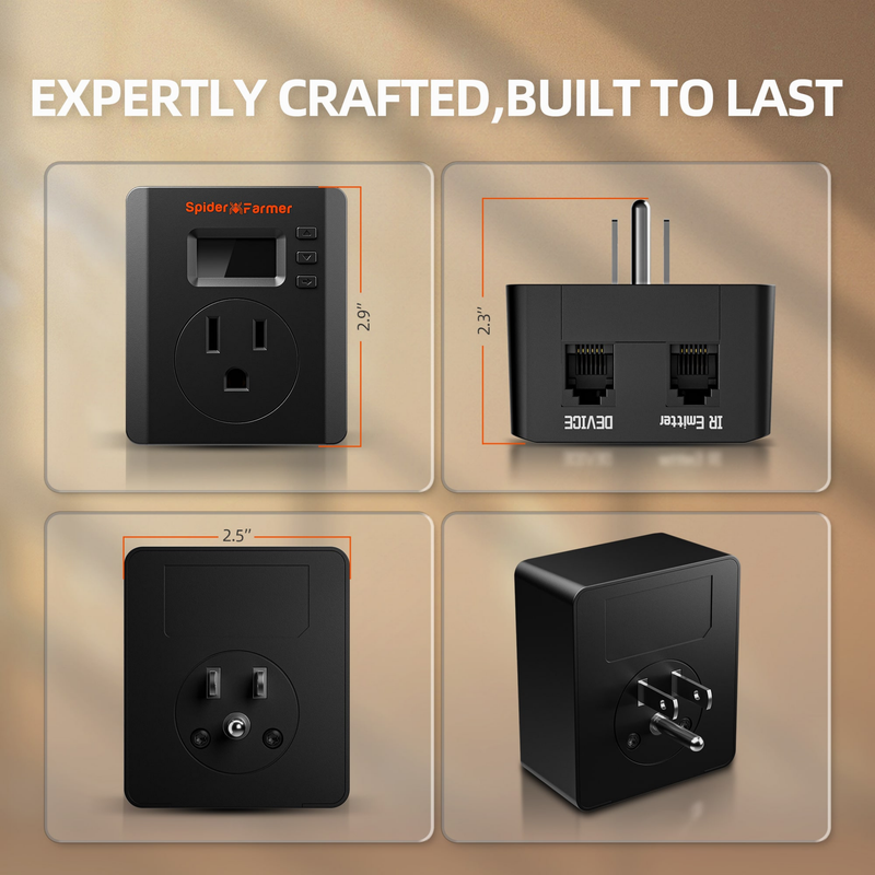 Load image into Gallery viewer, Spider Farmer - S-Station Smart Plug Timer – WiFi &amp; Bluetooth Grow Automation Outlet
