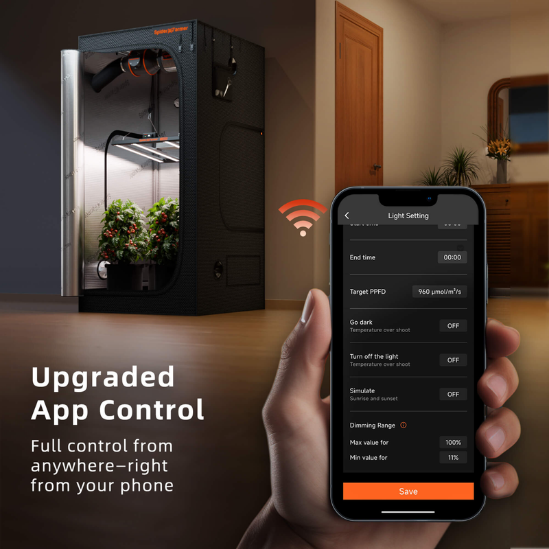 Load image into Gallery viewer, Spider Farmer - SE3000 300W LED Grow Light – App Controlled Full Spectrum 3x3
