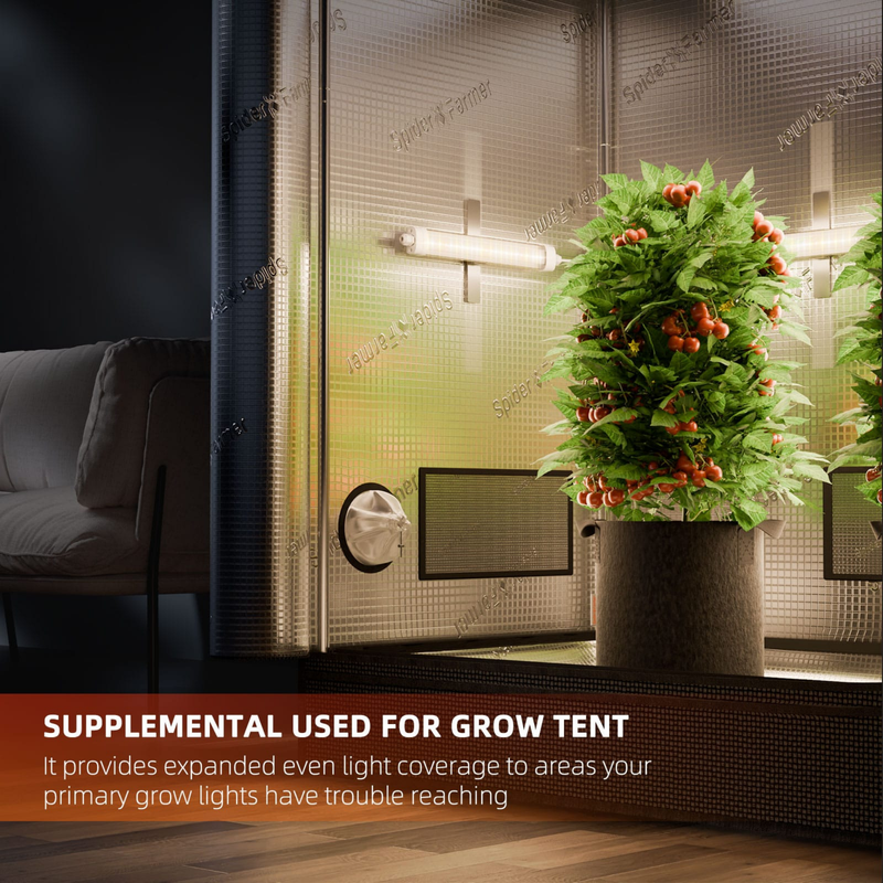 Load image into Gallery viewer, Spider Farmer - Glow30 32W LED Side Lighting Bars – 4-Bar Kit 13”
