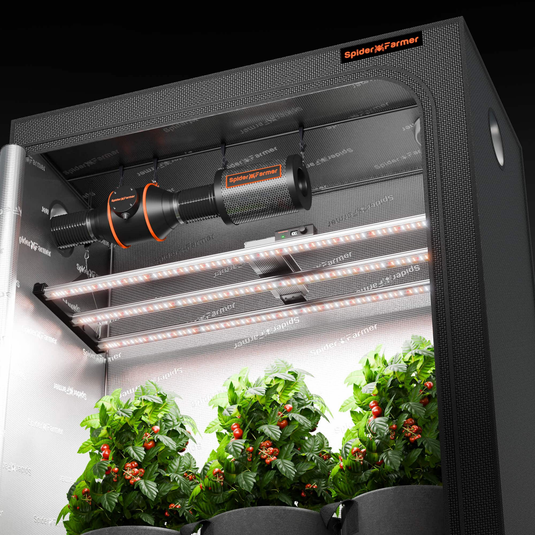 Spider Farmer - SE4500 320W LED Grow Light – App Controlled Full Spectrum 2x4