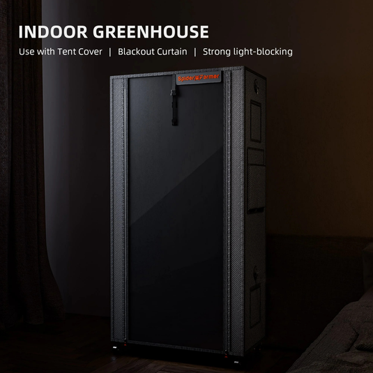 Spider Farmer - 4-Tier Plant Stand with Grow Lights & Grow Tent -108W