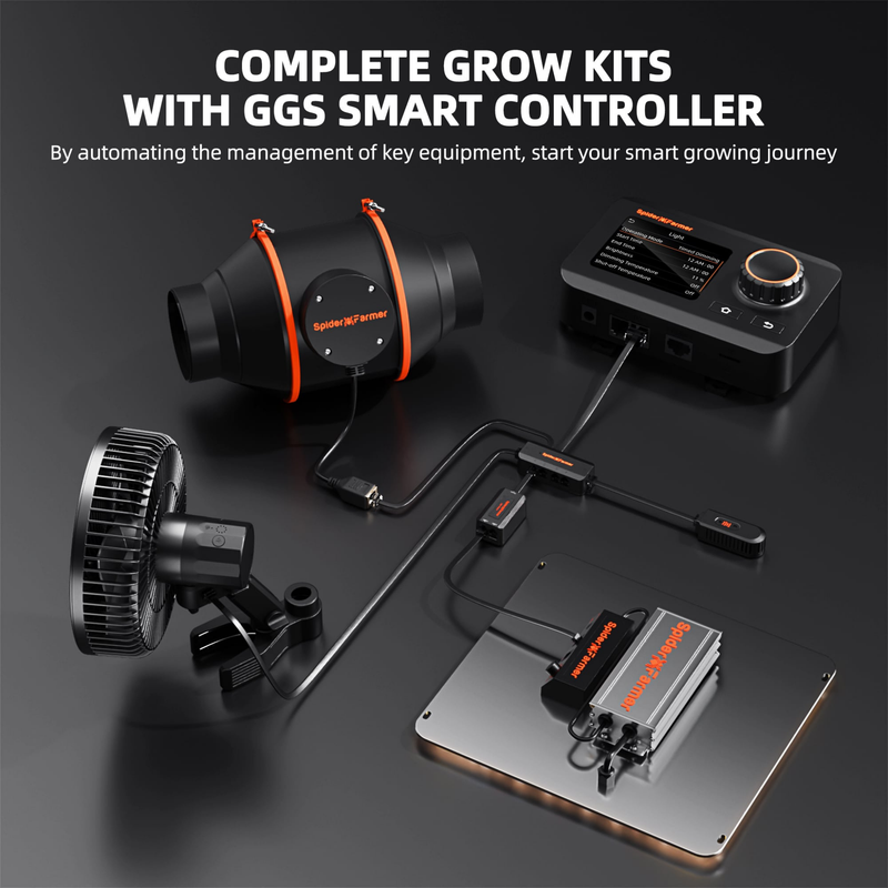 Load image into Gallery viewer, Spider Farmer - 2x2 Complete Grow Tent Kit – SF1000 EVO LED &amp; 4” Ventilation
