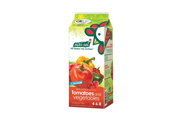 Acti-Sol - Tomatoes & Vegetables Organic Fertilizer (4-6-8) - 1.5KG