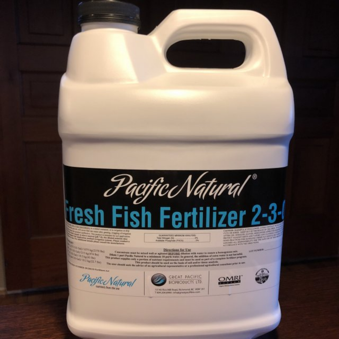 Pacific Fish - Hydrolysate (1L) – Organic Fish-Based Soil Fertilizer for Plant Health & Growth
