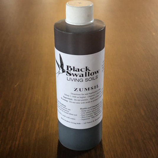 Black Swallow - ZumSil Silica Monosilicic Acid (240ml) – Boost Plant Health & Photosynthesis
