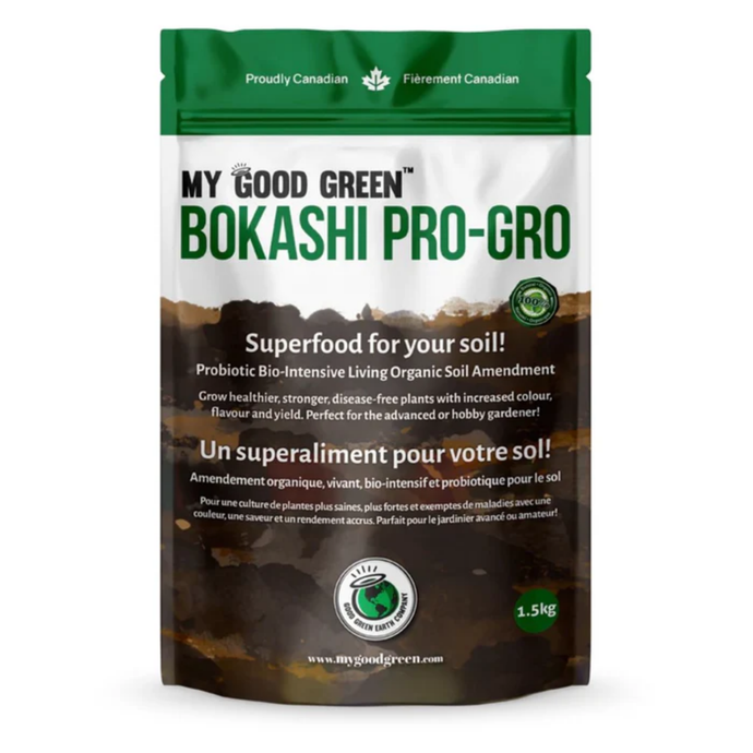 Good Green Earth - Bokashi Pro-Gro Fermented Fertilizer 1.5kg - Organic Soil Superfood