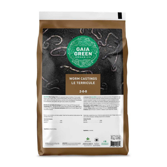 Gaia Green Worm Castings 2-0-0 - 15KG