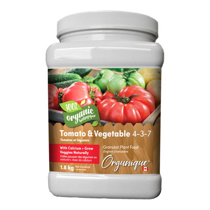 Orgunique - Organic Slow Release Tomato & Vegetable Fertilizer (4-3-7)