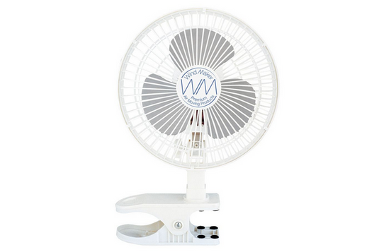 WindMaker - 6" 2-Speed Clip Fan - Ultra Quiet & Energy Efficient