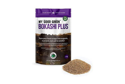 Good Green Earth - Bokashi Plus 1kg - Organic Compost Accelerator for Fast Decomposition