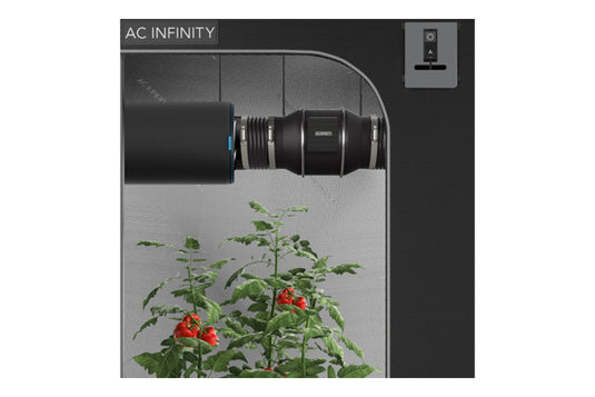 AC Infinity - Cloudline S6 Inline Duct Fan – Quiet with Speed Controller – 6"